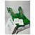 Bottega Veneta Sandali Stretch Mesh Grass Verde Taglia 37 - vista 3
