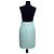 Moschino minifalda verde agua Turquesa