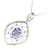 Autre Marque Collana in Tanzanite e Diamanti Au750 Porpora - vista 4