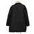 Hermès LE CARNAVAL DE VENISE38 Abrigo acolchado de seda Negro - vista 4