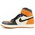 Autre Marque Sneakers Nike Air Jordan 1 Nero Beige Arancione - vista 2