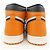 Autre Marque Sneakers Nike Air Jordan 1 Nero Beige Arancione - vista 5