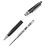 Penna a sfera Montblanc Meisterstück Platinum Nero Argento - vista 2