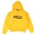 Balenciaga Campaign logo Hoodie Gelb