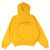 Balenciaga Campaign logo Hoodie Gelb - Ansicht 2