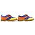 Autre Marque Leder-Sneaker COMME des GARCONS HOMME PLUS Blau Orange Gelb - Ansicht 4