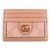 Tarjetero Gucci GG Supreme de piel Rosa