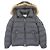 Chaqueta de lana y plumón Moncler ALLEMAND Castaño