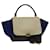 Céline Celine Tricolor Trapeze Leather Medium Multicolore