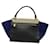 Céline Celine Tricolor Trapeze Leather Medium Multicolore - vista 2