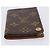 Louis Vuitton Porte Cartes Pression Card Case Monogram Canvas Marrone - vista 4