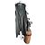 Munthe Plus Simonsen Mono PLU gris con cremallera frontal