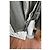 Munthe Plus Simonsen Mono PLU gris con cremallera frontal - vista 4