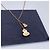 Autre Marque Collana Qeelin Wulu Double Gourd in Agata Rossa e Diamanti D'oro - vista 7