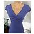 Autre Marque Armani Collezioni Abito Maxi Blu Viola - vista 5
