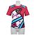 Camiseta Adidas x Mary Katrantzou Rosa Blanco Roja Azul Verde