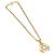 Chanel Vintage Triple CC Chain Metal Golden