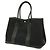Hermès Borsa Tote HERMES Garden PM Nero - vista 3
