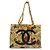 Borsa a tracolla Chanel Matelassé Large Coco Mark Chain Tote Multicolore Giallo - vista 2