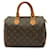 Borsa Louis Vuitton Monogram Speedy 25 Marrone Bianco Monogramma - vista 2