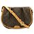 Borsa a tracolla Louis Vuitton Monogram Menilmontant PM M40474 Marrone Monogramma