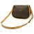 Borsa a tracolla Louis Vuitton Monogram Menilmontant PM M40474 Marrone Monogramma - vista 3