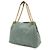 Borsa a catena Gucci Soho Interlocking G Marrone Blu chiaro - vista 3