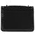Chanel Vintage Mademoiselle Flap Quilted Canvas with Patent Small Nero - vista 2