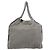 Stella Mc Cartney Stella McCartney Falabella Fold Over Shaggy Deer Marrone