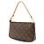 Louis Vuitton Monogram Pochette Accessoires Handbag Pouch Marrone - vista 3