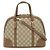 Borsa a mano Gucci Nice GG Supreme Marrone Beige