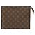 Louis Vuitton Monogram Pochette Toilette 26 Marrone