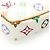 Louis Vuitton Monogram Multicolor Pochette Accessoires Bianco - vista 4
