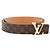 Louis Vuitton Monogram Ceinture Initials LV Belt Braun - Ansicht 2