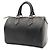 Borsa Louis Vuitton Epi Speedy 25 in Noir Nero - vista 3