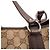Borsa Tote e a Tracolla Gucci GG Canvas Beige Cachi Marrone scuro - vista 6