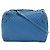 Borsa a tracolla Bottega Veneta Intrecciato Nodini Blu