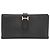 Hermès Cartera larga bi-fold Hermes Bearn Soufflé Negro - vista 2