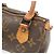 Borsa a mano Louis Vuitton Monogram Mini Speedy Marrone - vista 8