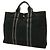 Hermès Borsa Fourre-Tout MM Hermes Marrone Nero - vista 3