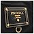 Borsa a spalla/tote Prada in nylon e pelle Nero - vista 7