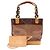 Borsa Louis Vuitton Monogram Vinyl Cabas Ambre PM Marrone