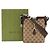 Mini borsa secchiello Gucci GG Canvas Rosso Beige Verde Marrone scuro - vista 8