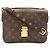 Borsa Louis Vuitton Monogram Pochette Metis Marrone
