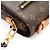 Borsa Louis Vuitton Monogram Pochette Metis Marrone - vista 4
