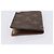 Louis Vuitton Porte Cartes Pression Card Case Monogram Canvas Marrone - vista 3