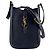 Borsa a tracolla in pelle nera Saint Laurent Nero