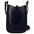 Borsa a tracolla in pelle nera Saint Laurent Nero - vista 3
