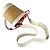 Bulgari Borsa a tracolla Bvlgari Serpenti Forever in paglia e pelle Rosa Arancione Crudo - vista 10