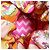 Bulgari Borsa a tracolla Bvlgari Serpenti Forever in paglia e pelle Rosa Arancione Crudo - vista 5
